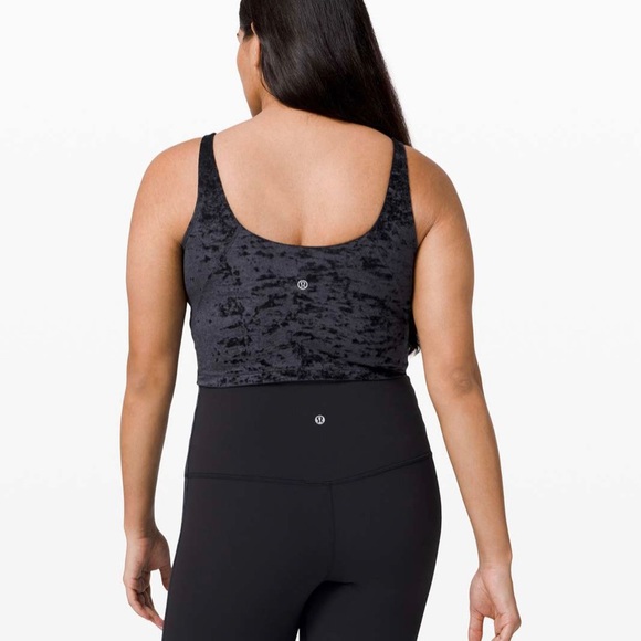 Lululemon Align crushed velvet tank black 6 NWT - Picture 6 of 6